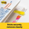 image:imagePostit Page Markers Assorted Colors 12 in x 2 in 50 SheetsPad 5 PadsPack 6705AF05 x 2 in