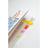 image:imagePostit Page Markers Assorted Colors 12 in x 2 in 50 SheetsPad 5 PadsPack 6705AF05 x 2 in