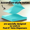 image:imagePostit Popup Notes 6 Sticky Note Pads 3 x 3 in School Supplies Office Products Accordion Sticky Notes Work with PopUp Note Dispenser Poptimistic Collection04 x 3 Pack of 12