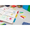image:imagePostit Sticky Tabs 1 in x 15 in 4 Pads of Book Tabs in Assorted Colors for Bookmarking Annotating Reading and Reminders Green Blue Red and Yellow Colors 88 Total Count1