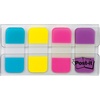 image:imagePostit Sticky Tabs 625 in x 15 in 4 Pads of Book Tabs in Assorted Bright Colors for Bookmarking Annotating Reading and Reminders Pink Purple Yellow and Blue Colors 40 Total Count04 x 28 Pack of 4