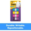 image:imagePostit Sticky Tabs 625 in x 15 in 4 Pads of Book Tabs in Assorted Bright Colors for Bookmarking Annotating Reading and Reminders Pink Purple Yellow and Blue Colors 40 Total Count04 x 28 Pack of 24