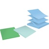 image:imagePostit Super Sticky 100 Recycled Popup Notes 3 in x 3 in 70 Sheets 6 Pads Oasis Collection Back to School Supplies and Office Products3 x 3