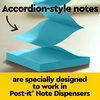 image:imagePostit Super Sticky 100 Recycled Popup Notes 3 in x 3 in 70 Sheets 6 Pads Oasis Collection Back to School Supplies and Office Products3 x 3