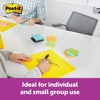 image:imagePostit Super Sticky Big Notes 11 in x 11 in Extra Large Sticky Notes Yellow 1 Pad 30 Sheets Great for Vision Boards Creative Projects Study Spaces Group Brainstorming and More11 in x 11 in  1 Pad