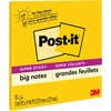 image:imagePostit Super Sticky Big Notes 11 in x 11 in Extra Large Sticky Notes Yellow 1 Pad 30 Sheets Great for Vision Boards Creative Projects Study Spaces Group Brainstorming and More11 in x 11 in  Pack of 6
