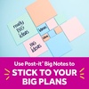 image:imagePostit Super Sticky Big Notes 8 in x 8 in Extra Large Sticky Notes in Fresh Mint 2 Pads 60 Sheets Total Great for Vision Boards Creative Projects Study Spaces Group Brainstorming and MoreFresh Mint