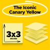 image:imagePostit Super Sticky Dispenser Popup Notes 10 Sticky Note Pads 3 x 3 in 2X the Sticking Power Back to School Supplies for Students Memo Pads for Textbooks Canary Yellow95 x 64 Pack of 12