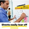 image:imagePostit Super Sticky Easel Pad 25 in x 30 in White 30 SheetsPad 4 PadsPack Great for Virtual Teachers and Students 559 VAD 4PKEasel Pad