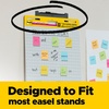 image:imagePostit Super Sticky Easel Pad 25 x 30 Inches 30 Sheets Per Pad 16 Pads Large White Grid Premium Self Stick Flip Chart Paper Super Sticking Power4 pads