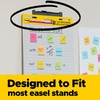image:imagePostit Super Sticky Easel Pad 25inch x 30inch White Lined 2 PadsPack 30 SheetsPad 561WL VAD 2PK 561WLVAD2PK