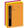 image:imagePostit Super Sticky Lined Notes Telephone Message 4 Sticky Note Pads 4 x 5 in School Supplies for Students Ideal for Textbooks Notebooks Walls and Vertical Surfaces Energy Boost Collection