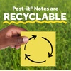 image:imagePostit Super Sticky Notestogo PopUp Notes 3 in x 3 in 6 Dispensers with 540 Total Pastel Sticky Notes in Citron Yellow Color Great for School Office Classroom or HomeCitron Yellow