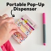 image:imagePostit Super Sticky Notestogo PopUp Notes 3 in x 3 in 6 Dispensers with 540 Total Pastel Sticky Notes in Citron Yellow Color Great for School Office Classroom or HomePink Salt