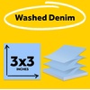 image:imagePostit Super Sticky Notestogo PopUp Notes 3 in x 3 in 6 Dispensers with 540 Total Pastel Sticky Notes in Citron Yellow Color Great for School Office Classroom or HomeWashed Denim
