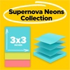 image:imagePostit Super Sticky Popup Notes 3x3 in 6 Pads 2X The Sticking Power Supernova Neons Bright Colors Recyclable R3306SSMIA14 x 6 Pack of 12