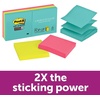 image:imagePostit Super Sticky Popup Notes 3x3 in 6 Pads 2X The Sticking Power Supernova Neons Bright Colors Recyclable R3306SSMIATrue