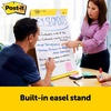 image:imagePostit Super Sticky Portable Tabletop Easel Pad Great for Virtual Teachers and Students 20x23 Inches 20 SheetsPad 2 Pads 563 VAD 2PK