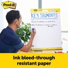 image:imagePostit Super Sticky Portable Tabletop Easel Pad wDry Erase Panel Great for Virtual Teachers and Students 20x23 Inches 20 SheetsPad 2 Pads Builtin Stand 563DE VAD 2PK White