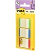 image:imagePostit Tabs 1 in Lined Green Blue Red 12 TabsColor 36 TabsOntheGo Dispenser 686LGBRT
