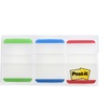 image:imagePostit Tabs 1 in Lined Green Blue Red 12 TabsColor 36 TabsOntheGo Dispenser 686LGBRT