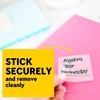 image:imagePostit Transparent Notes 28 in x 28 in Clear Sticky Notes Back to School Supplies Office Products Great for Studying 12 PadsClear  3 Pack