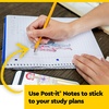 image:imagePostit Transparent Notes 28 in x 28 in Clear Sticky Notes Back to School Supplies Office Products Great for Studying 12 PadsColored Transparent