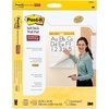 image:imagePostit Wall Pad 20 in x 23 in White Lined 20 SheetsPad 2 PadsPack Mounts with Command Strips Included