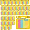 image:image3M 6714AU PostIt Page Markers Assorted Brights 50 StripsPad 4 PadsPack 1 Pack36 Pack