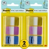 image:imagePostit Foil Tabs Iridescent Colors 36 TabsPack 1 in x 15 in 686FLOPBT04 x 28 Pack of 2