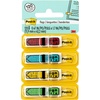 image:imagePostit Message Sign Here Flags 30Dispenser 4 DispensersPack 47 in Wide Assorted Colors 684SH02 x 28
