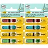 image:imagePostit Message Sign Here Flags 30Dispenser 4 DispensersPack 47 in Wide Assorted Colors 684SH02 x 28 Pack of 2
