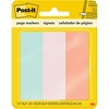 image:imagePostit Page Markers 0875 in x 2875 in Ideal for Temporary Marking and Noting in Books Assorted Colors 3 Pads 100 Sheets Per Pad 300 Page Markers TotalMulticolor