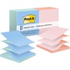 image:imagePostit Popup Notes 12 Sticky Note Pads 3 x 3 in School Supplies Office Products Accordion Sticky Notes Work with PopUp Note Dispenser Beachside Caf Collection Alternating Colors3 x 3 Pack of 12
