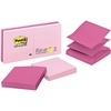 image:imagePostit Popup Notes 14 Sticky Note Pads 3 x 3 in School Supplies Office Products Accordion Sticky Notes Work with PopUp Note Dispenser Assorted ColorsAssorted Pink