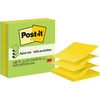 image:imagePostit Popup Notes 3 Sticky Note Pads 3 x 3 in School Supplies Office Products Accordion Sticky Notes Work with PopUp Note Dispenser Green and Yellow Colors