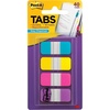 image:imagePostit Sticky Tabs 625 in x 15 in 4 Pads of Book Tabs in Assorted Bright Colors for Bookmarking Annotating Reading and Reminders Pink Purple Yellow and Blue Colors 40 Total Count04 x 28