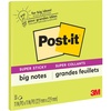 image:imagePostit Super Sticky Big Notes 11 in x 11 in Extra Large Sticky Notes Neon Green 1 Pad 30 Sheets Great for Vision Boards Creative Projects Study Spaces Group Brainstorming and More03 x 111