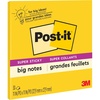 image:imagePostit Super Sticky Big Notes 11 in x 11 in Extra Large Sticky Notes Yellow 1 Pad 30 Sheets Great for Vision Boards Creative Projects Study Spaces Group Brainstorming and More11 in x 11 in  1 Pad