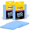 image:imagePostit Super Sticky Big Notes 6 in x 6 in Extra Large Sticky Notes Washed Denim 2 Pads 60 Sheets Total Great for Vision Boards Creative Projects Study Spaces Group Brainstorming and MoreWashed Denim