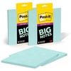 image:imagePostit Super Sticky Big Notes 8 in x 8 in Extra Large Sticky Notes in Fresh Mint 2 Pads 60 Sheets Total Great for Vision Boards Creative Projects Study Spaces Group Brainstorming and MoreFresh Mint