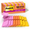 image:imagePostit Super Sticky Dispenser Popup Notes 18 Sticky Note Pads 3 x 3 in 2X the Sticking Power Back to School Supplies for Students Memo Pads for Textbooks Energy Boost Collection18 Pads