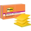 image:imagePostit Super Sticky Dispenser Popup Notes 6 Sticky Note Pads 3 x 3 in 2X the Sticking Power School Supplies and Oce Products Use with Postit Note Dispensers Energy Boost Collection3 x 3