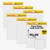 image:imagePostit Super Sticky Easel Pad 30 Sheets Per Pad 36 Pads Large White Lined Premium Self Stick Flip Chart Paper Teacher Anchor Chart Super Sticking Power