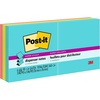 image:imagePostit Super Sticky Popup Notes 3x3 in 6 Pads 2X The Sticking Power Supernova Neons Bright Colors Recyclable R3306SSMIATrue