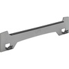 image:imagePostit Super Sticky Wall Easel Mounting System 15 in Wide x 325 in Tall x 125 in Deep Smoke Grey 2Pack Great for Virtual Teachers and Students2 Hangers