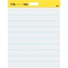 image:imagePostit Wall Pad 20 in x 23 in White Lined 20 SheetsPad 2 PadsPack Mounts with Command Strips Included