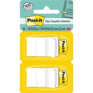 image:imagePostit Flags 50Dispenser 2 DispensersPack 1 in Wide Green 680GN2White