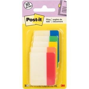 image:imagePostit Sticky Tabs 2 in x 15 in 5 Pads of Book Tabs in Assorted Colors for Bookmarking Annotating Reading and Reminders Yellow Red Green Blue and Orange Colors 30 Total CountAssorted