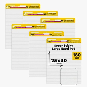 image:imagePostit Super Sticky Easel Pad 30 Sheets Per Pad 36 Pads Large White Lined Premium Self Stick Flip Chart Paper Teacher Anchor Chart Super Sticking Power